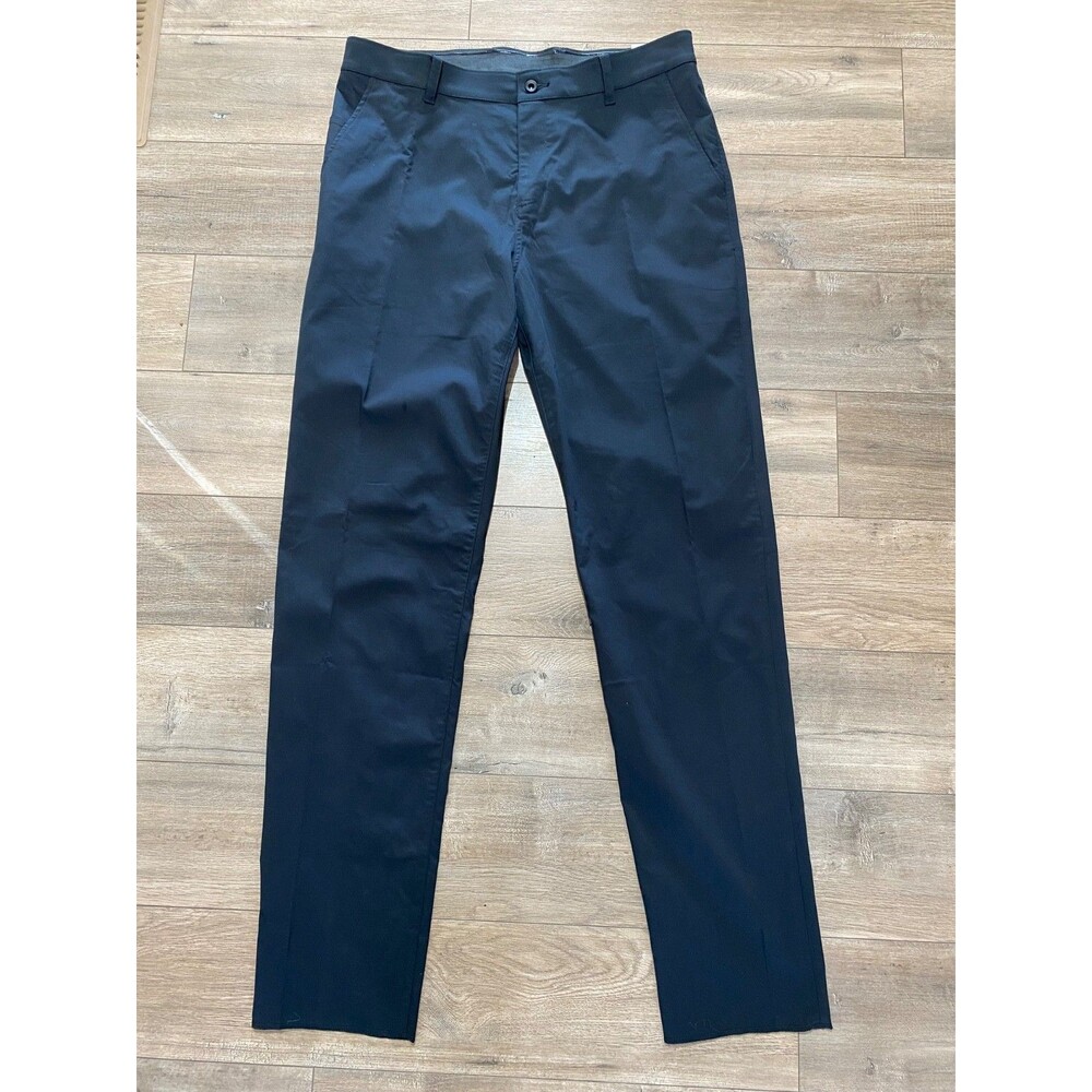 Nike Dri-Fit UV Standard Golf Chino Pants Mens 36x36 Black DN3762-010 Unhemmed